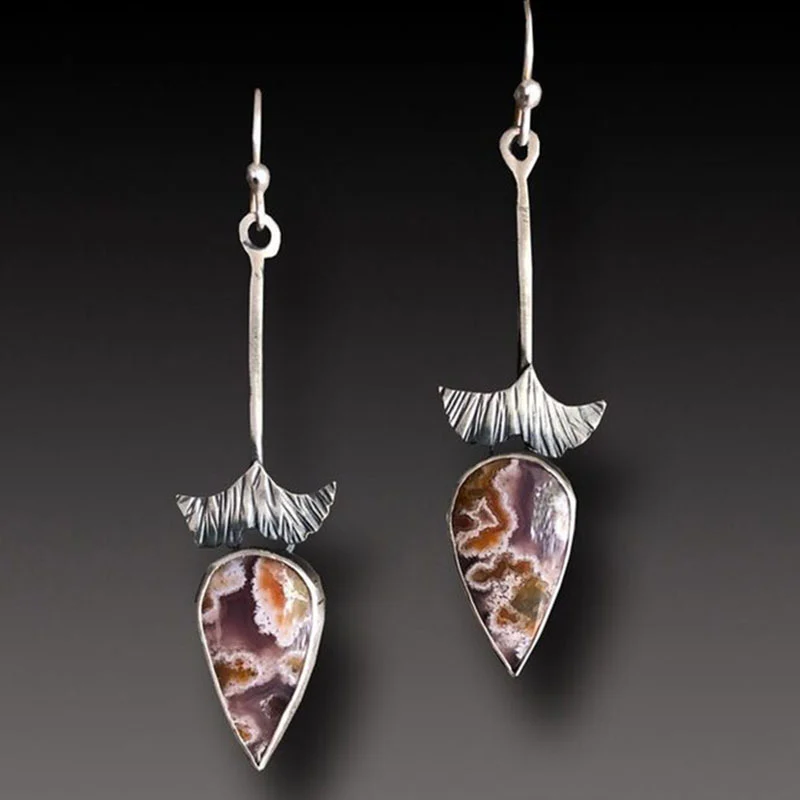 Niche Creative Blue Enamel Earrings For Women — image 16
