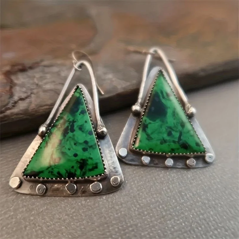 Niche Creative Blue Enamel Earrings For Women — image 6