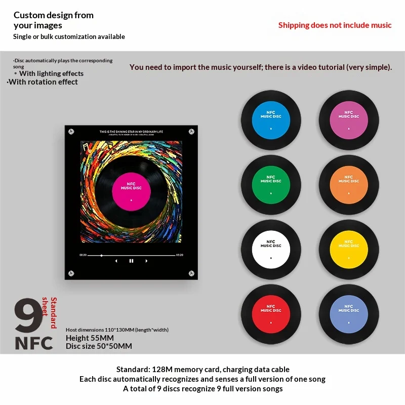 Night Light Magnetic Fridge Sticker — image 2
