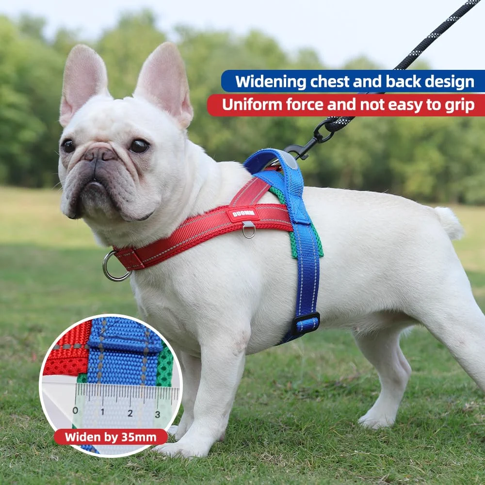 No Pull Dog Harness With 3 Clips And Soft Padded Handle Breathable Mesh Padded,… — image 12