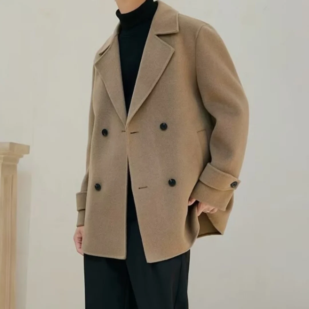 Non-cashmere Wool Trench Coat For Men — image 2