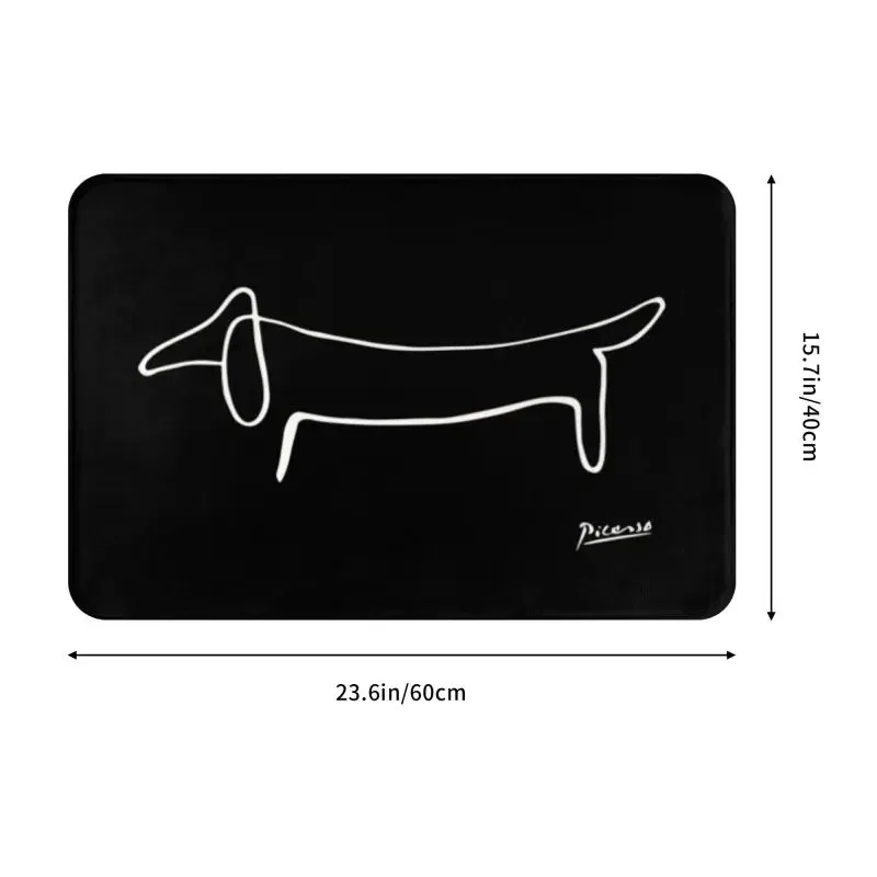Non-slip Flannel Floor Mat Home Carpet Decoration — image 4