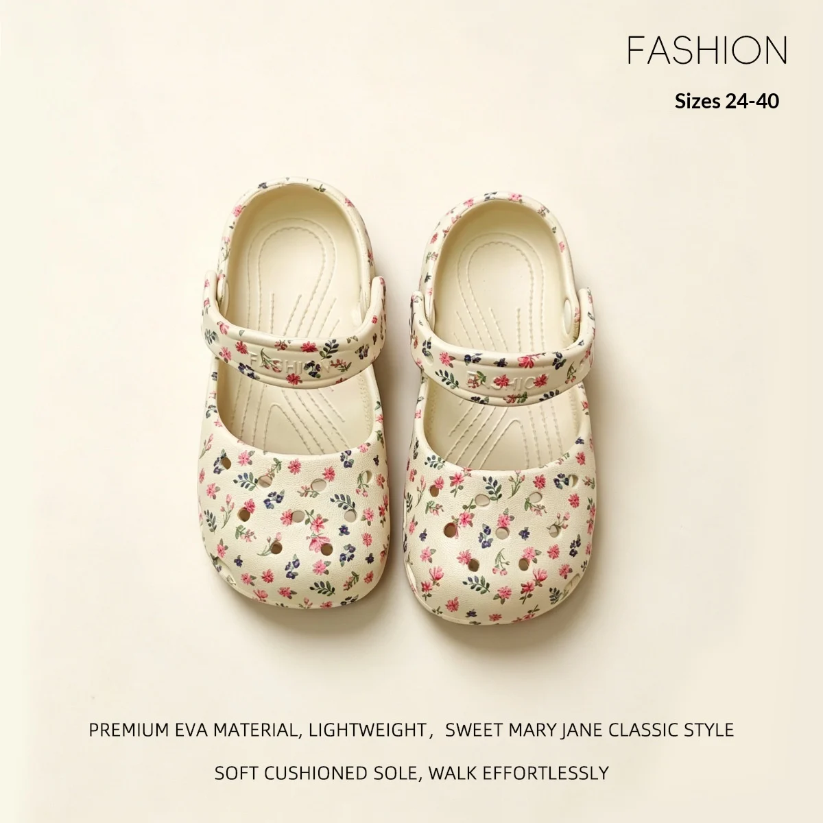 Non-slip Outdoor Sandals Cute Decorative Shoes For Girls — image 2