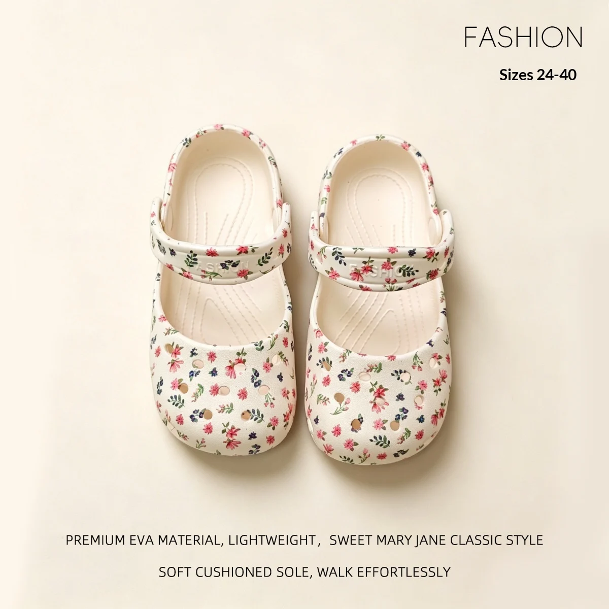 Non-slip Outdoor Sandals Cute Decorative Shoes For Girls — image 3
