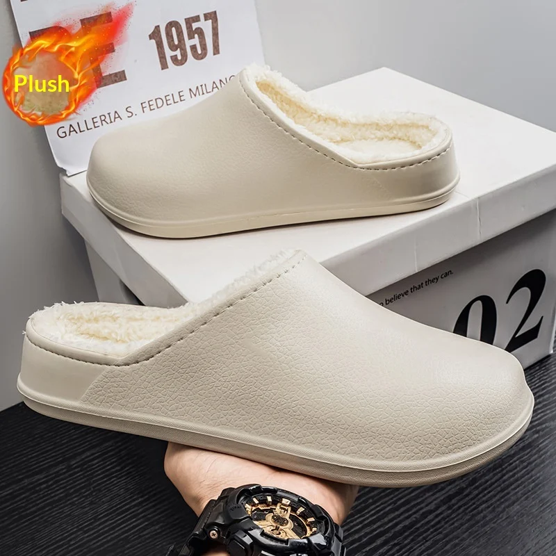 Non-slip Waterproof Fleece-lined Thickened Warm Outdoor Cotton Shoes For Couples — image 3