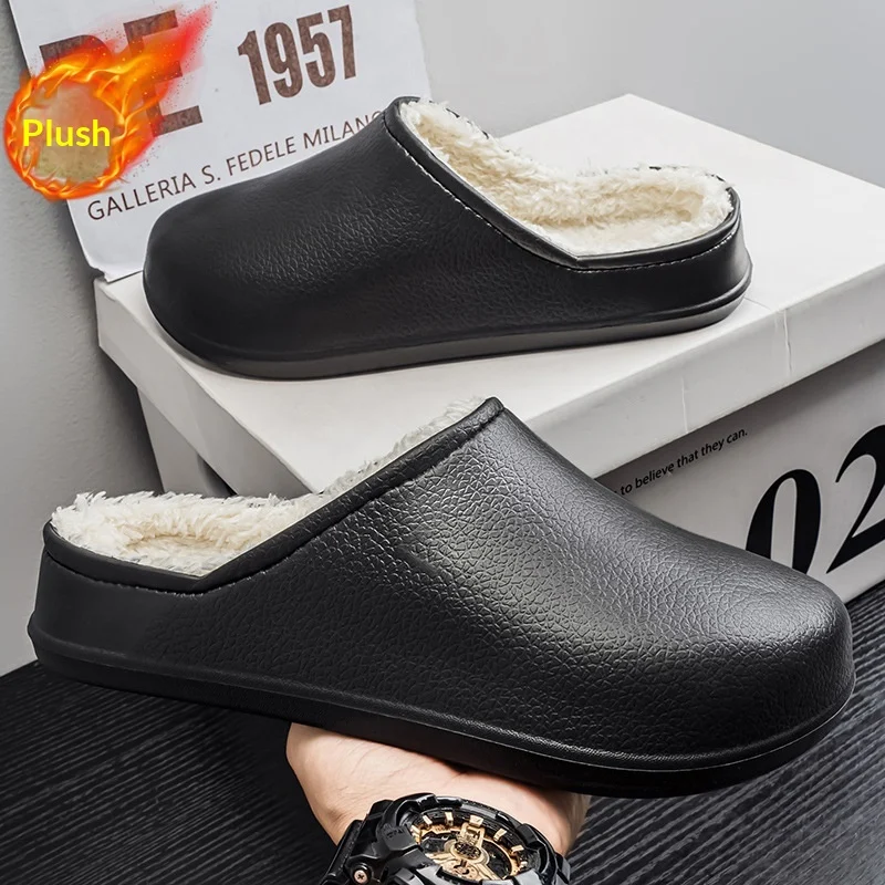 Non-slip Waterproof Fleece-lined Thickened Warm Outdoor Cotton Shoes For Couples — image 5