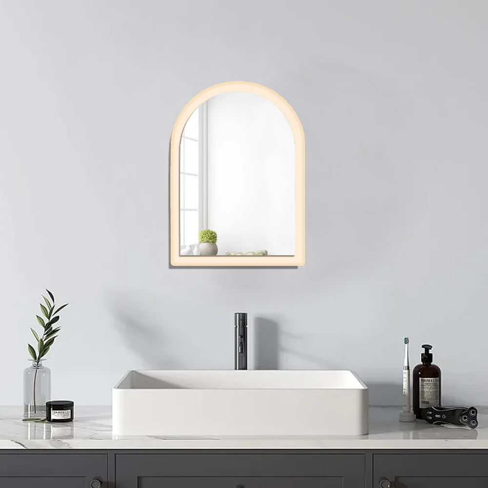 Nordic-style Minimalist Wooden Floor Mirror For Home Use — image 4