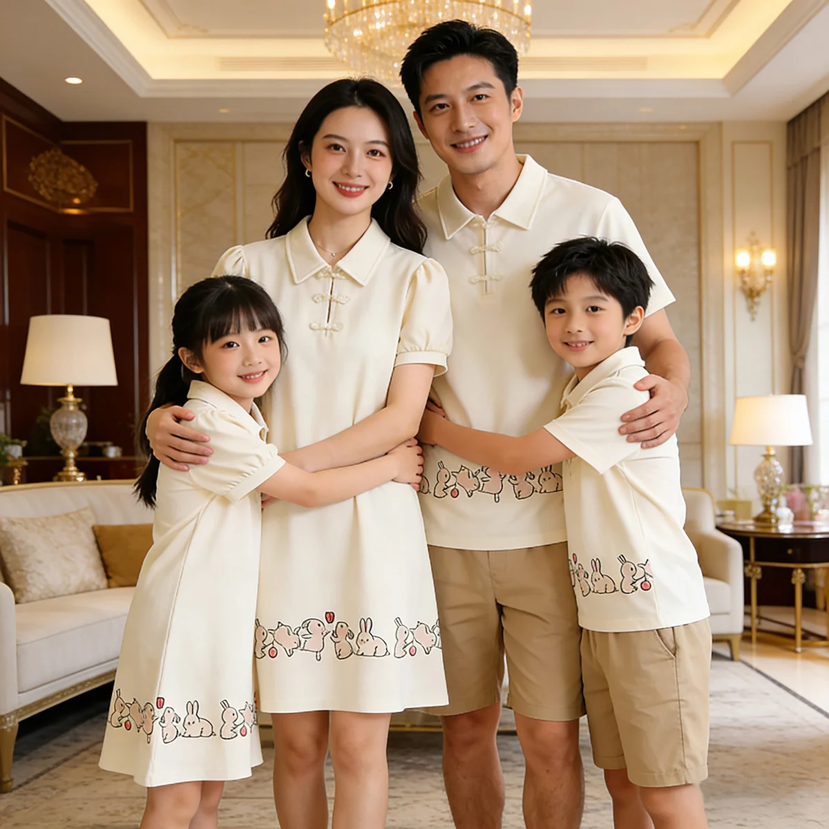 Notch-collar Chinese-style Dress, Baby Romper, One-piece Outfit — image 5