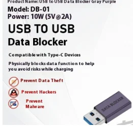 Notebook Phone Data Shielding USB Male To Type-c Female Adapter — image 9