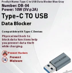 Notebook Phone Data Shielding USB Male To Type-c Female Adapter — image 8