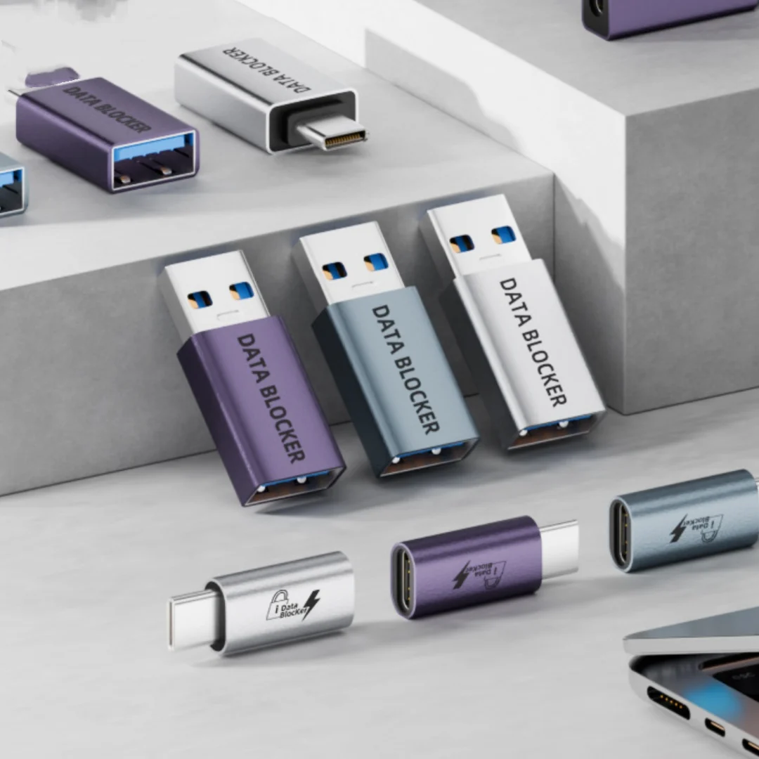 Notebook Phone Data Shielding USB Male To Type-c Female Adapter — image 3