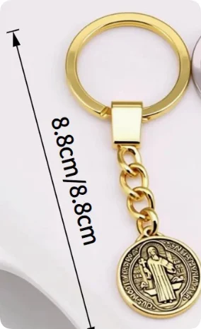 Nusias Alloy Keychain Pendant — image 2