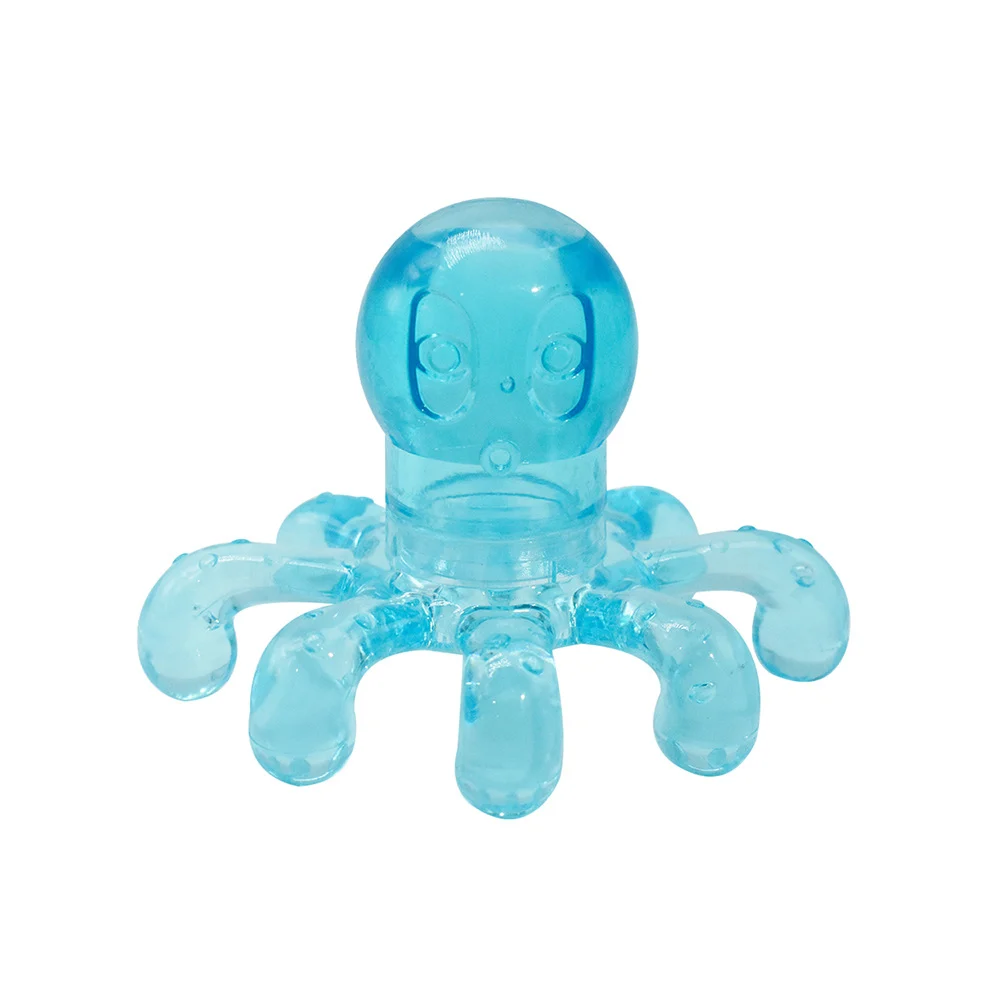 Octopus Massager-clear Purple-ps-1 Piece — image 2