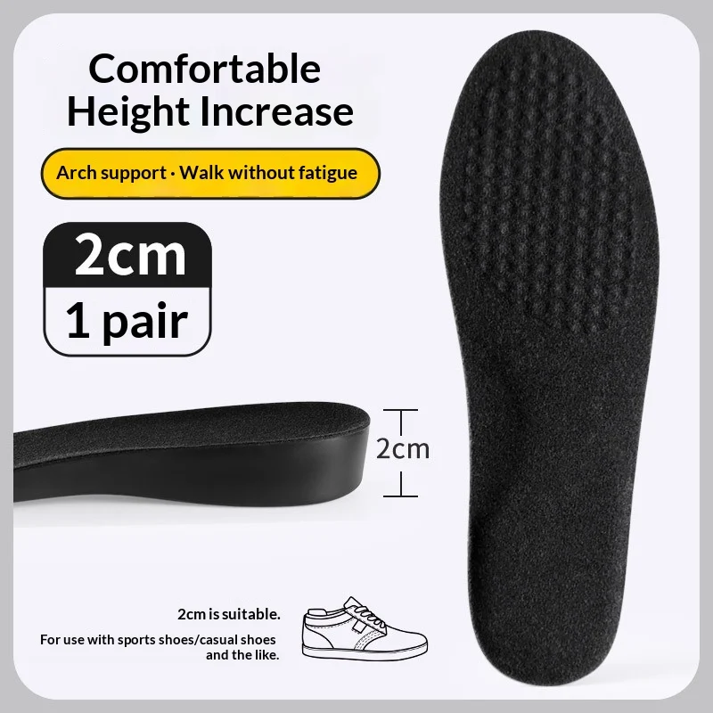 Odor-resistant Height-increasing Insoles For Men And Women — image 4
