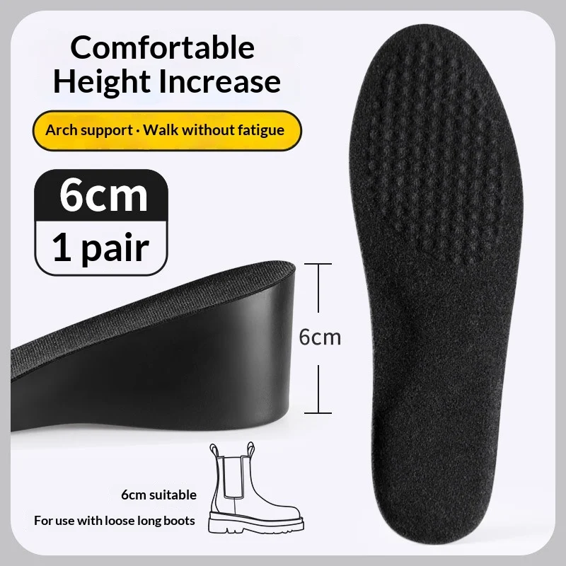 Odor-resistant Height-increasing Insoles For Men And Women — image 2