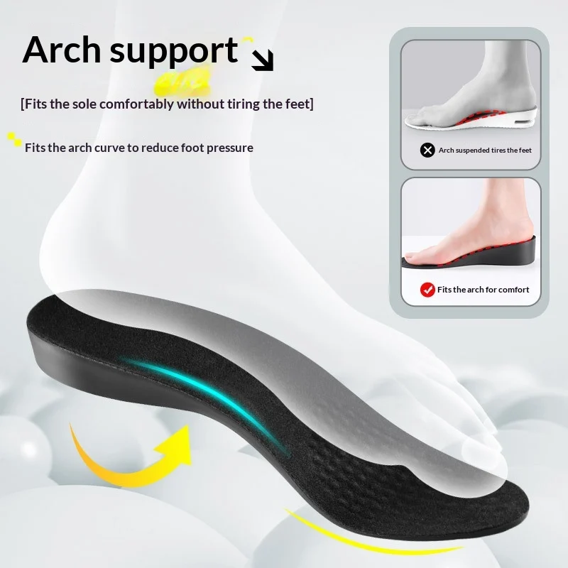 Odor-resistant Height-increasing Insoles For Men And Women — image 8