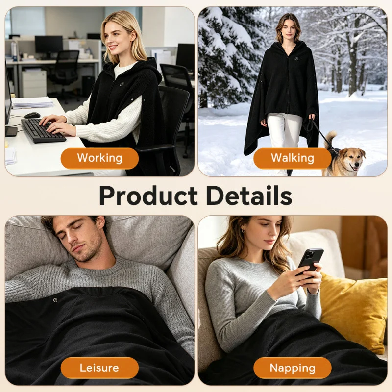 Office Smart Heating Shawl USB — image 3