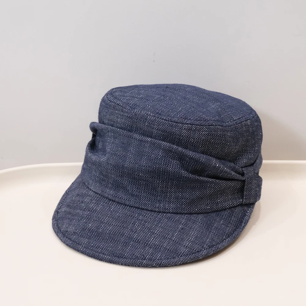 Old Money Style Retro Ruffled Flat Top Bowler Hat - A Stylish Casual Versatile That… — image 2