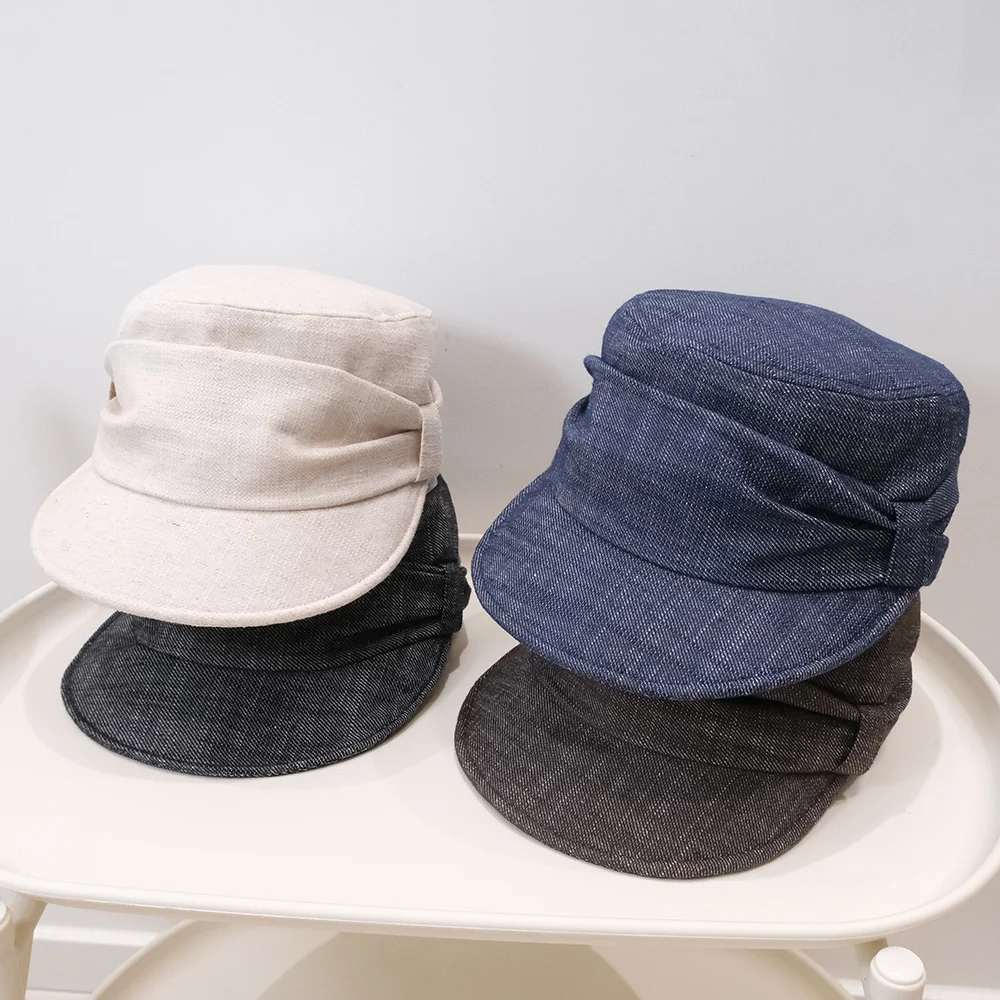 Old Money Style Retro Ruffled Flat Top Bowler Hat - A Stylish Casual Versatile That… — image 8