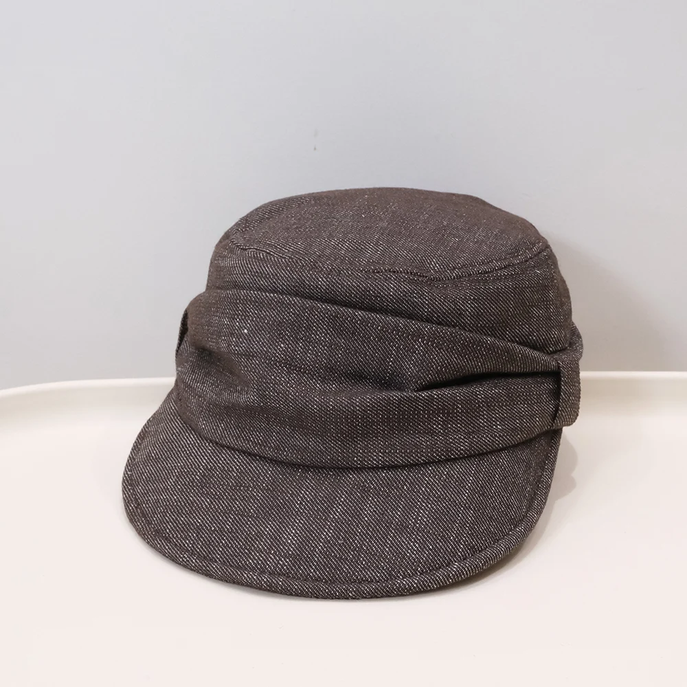 Old Money Style Retro Ruffled Flat Top Bowler Hat - A Stylish Casual Versatile That… — image 4