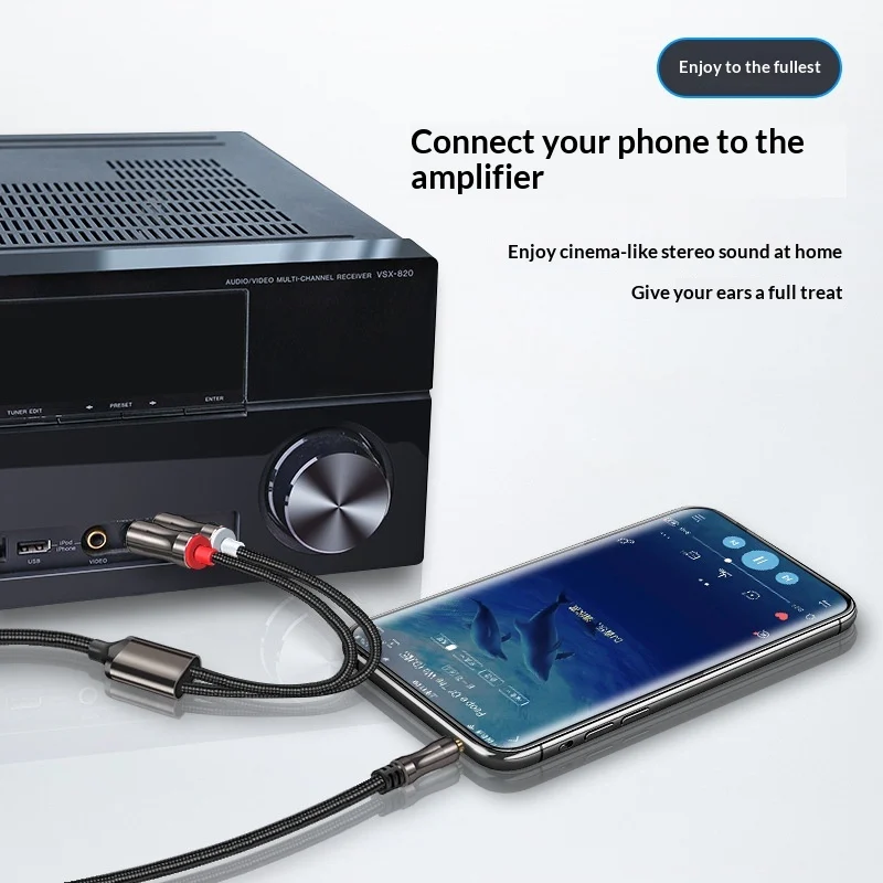 One-to-two 3.5mm To Dual RCA Audio Cable — image 6