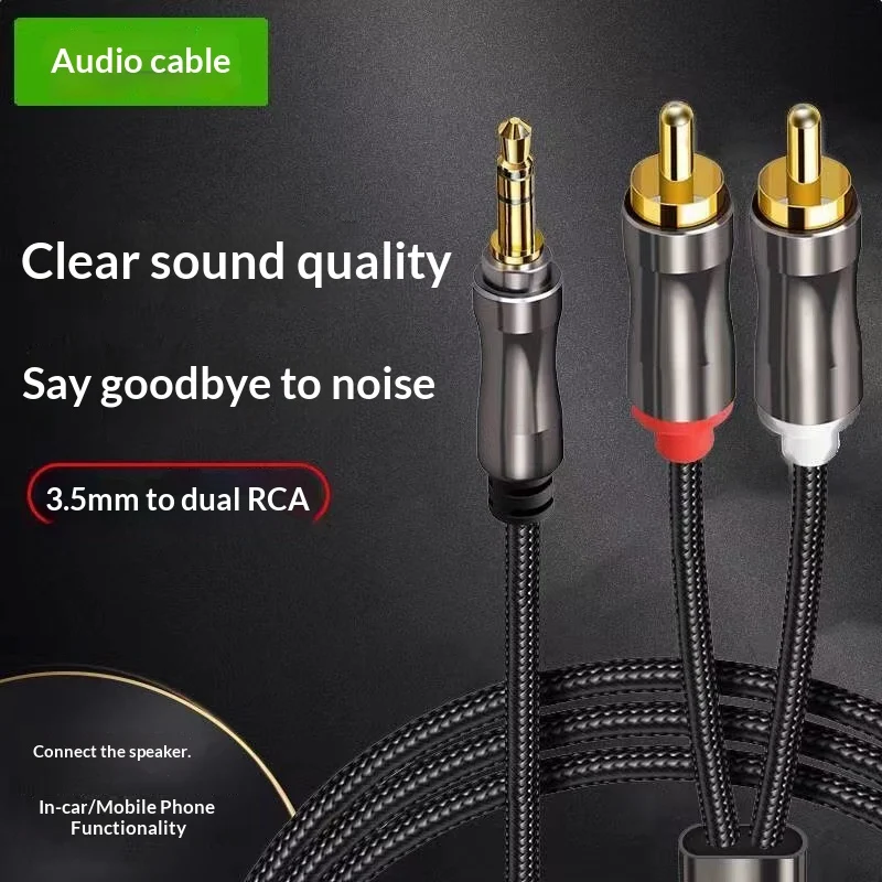 One-to-two 3.5mm To Dual RCA Audio Cable — image 4