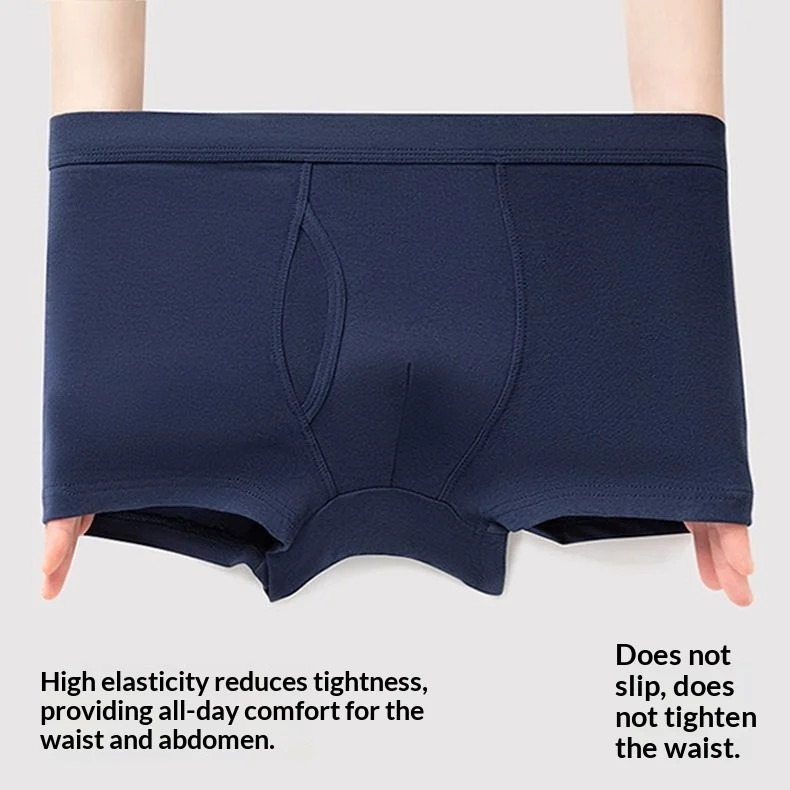 Open-front Mens Pure Cotton Briefs — image 5