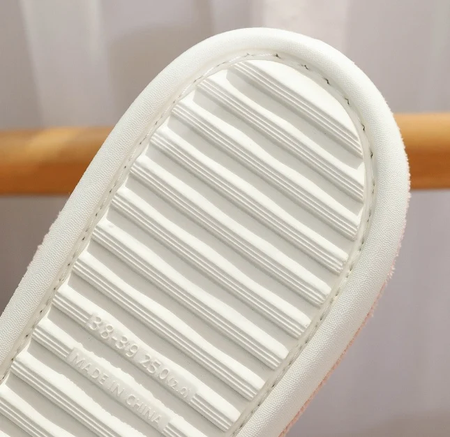 Open-toe Cotton Slippers For Women Breathable Indoor Use In Spring And Autumn — image 3