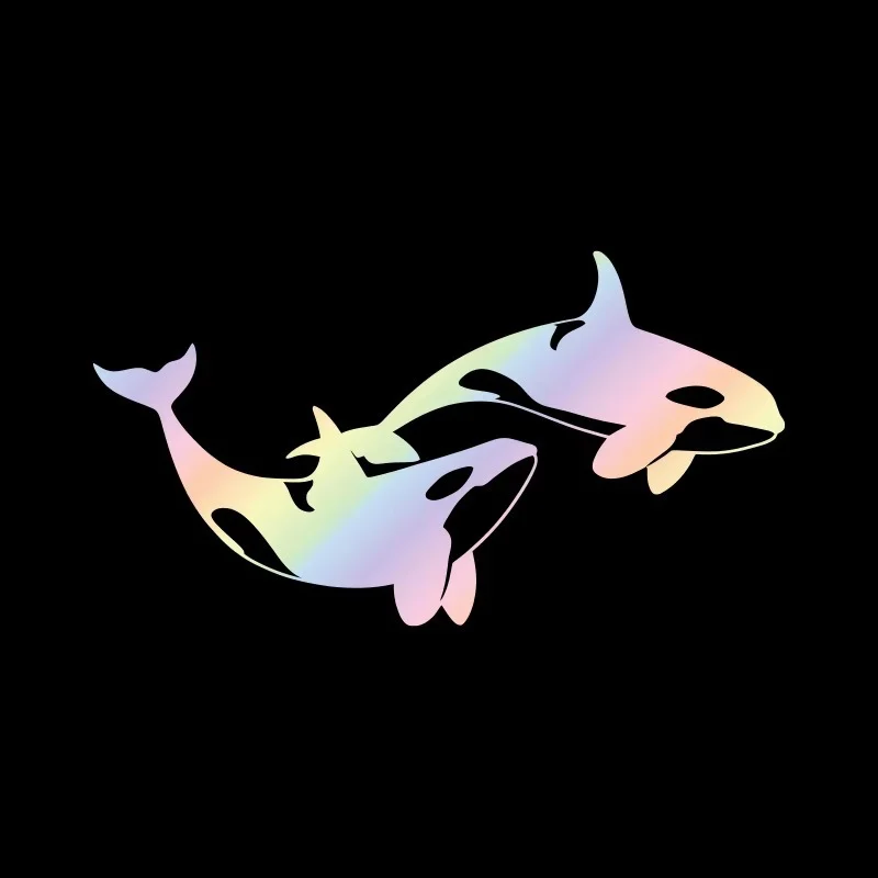 Orca Car Window And Rear Bumper Decorative Sticker — image 6