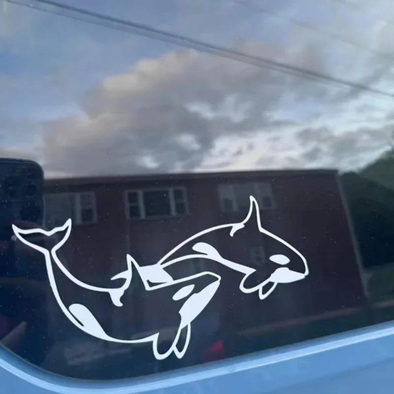 Orca Car Window And Rear Bumper Decorative Sticker — image 4