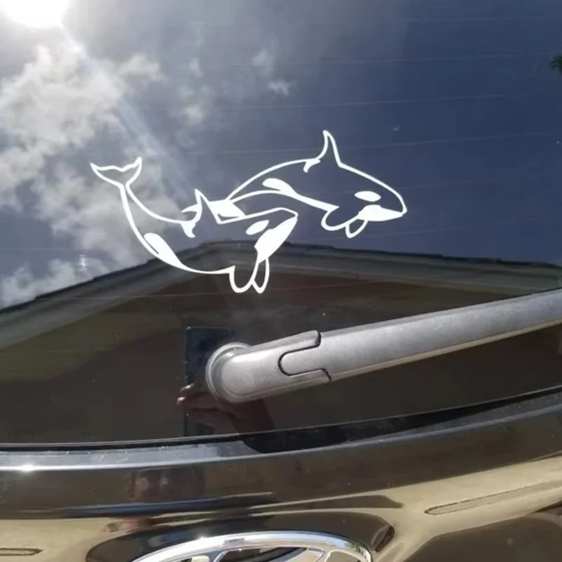 Orca Car Window And Rear Bumper Decorative Sticker — image 3