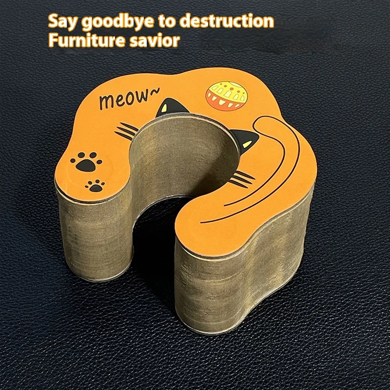 Organ Cat Scratch Board With Ball Magnetic Suction Foldable Changeable — image 4