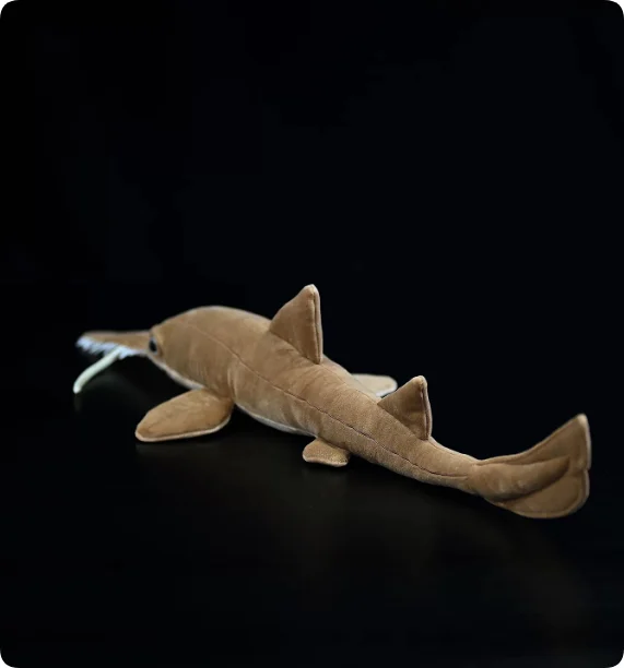 Original Plush Toy Of The Long-snouted Sawshark — image 3