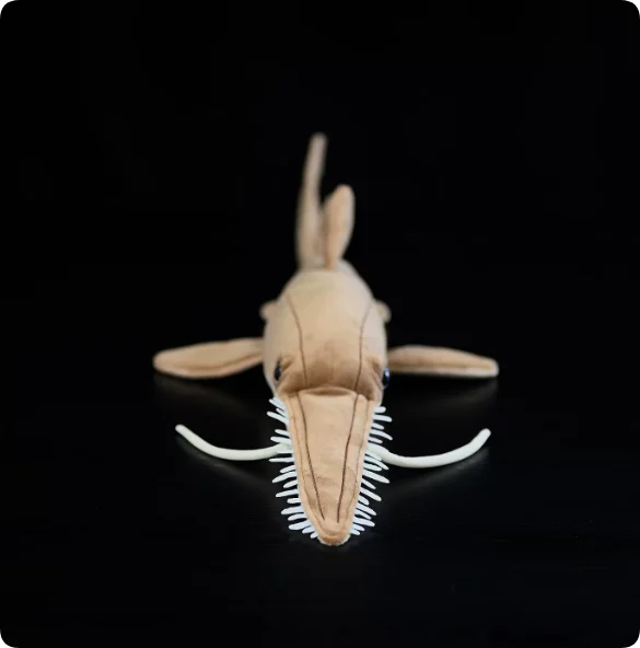 Original Plush Toy Of The Long-snouted Sawshark — image 2