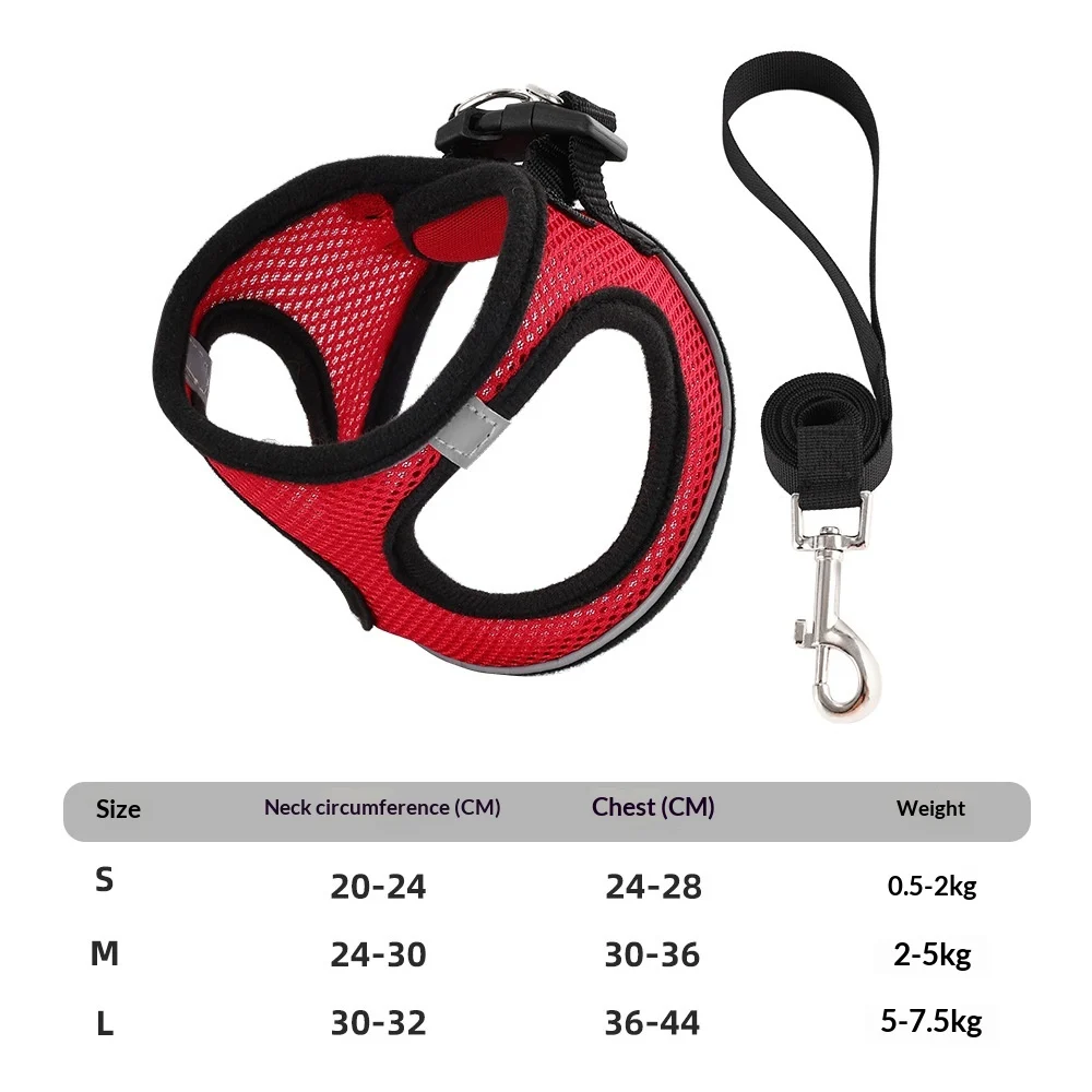 Outdoor Dog-walking Vest-style Harness Leash — image 4