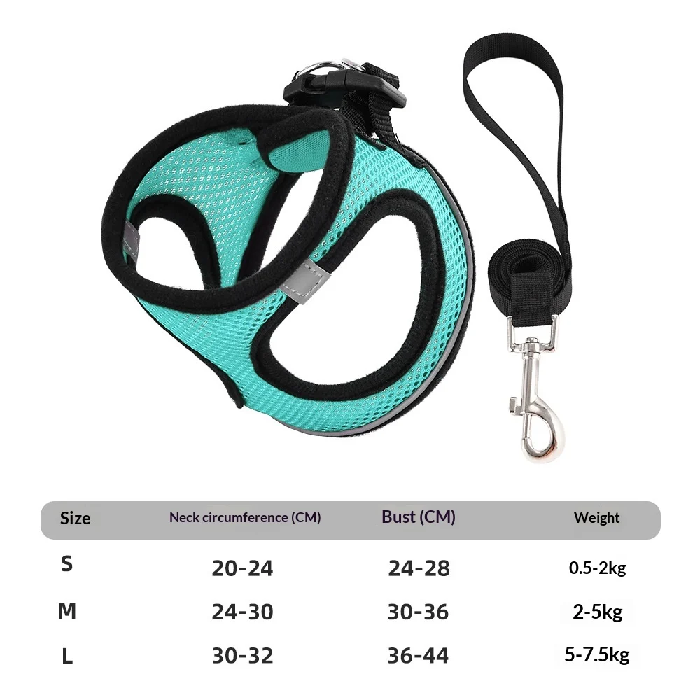 Outdoor Dog-walking Vest-style Harness Leash — variant image