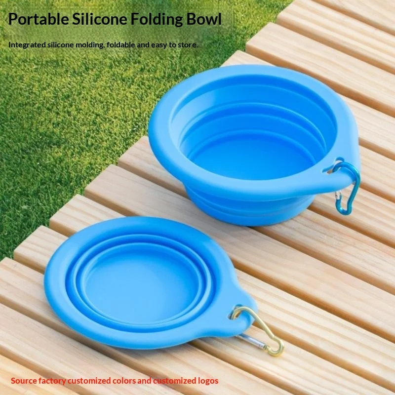 Outdoor Hanging Dog Bowl For Outings — image 1
