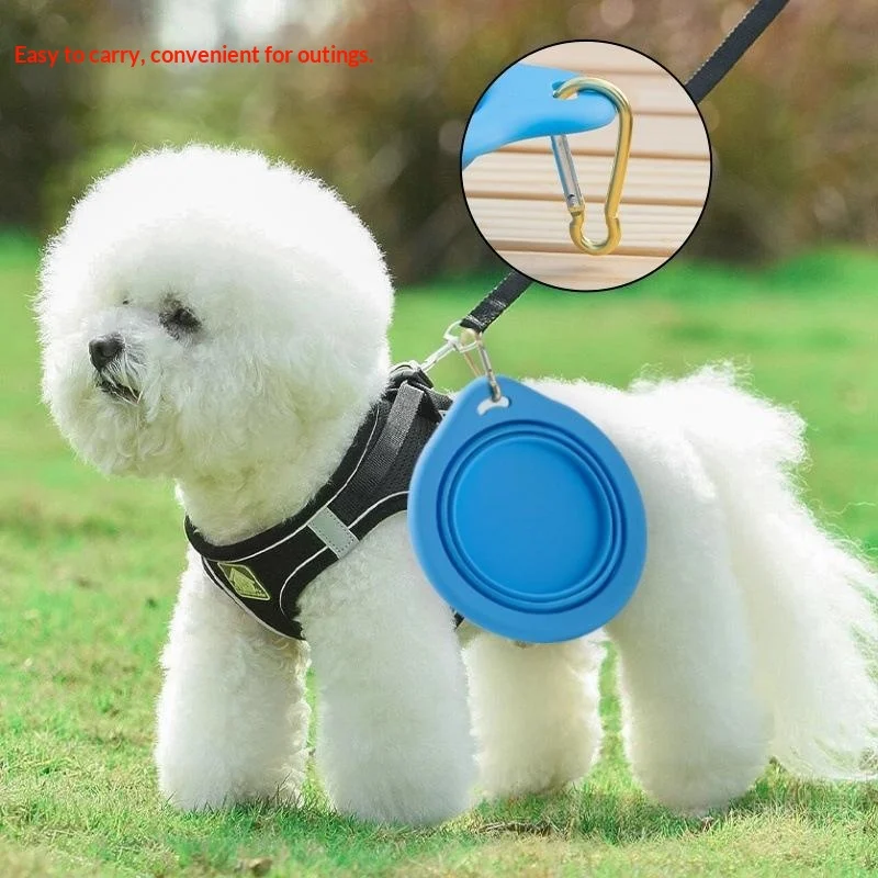 Outdoor Hanging Dog Bowl For Outings — image 3