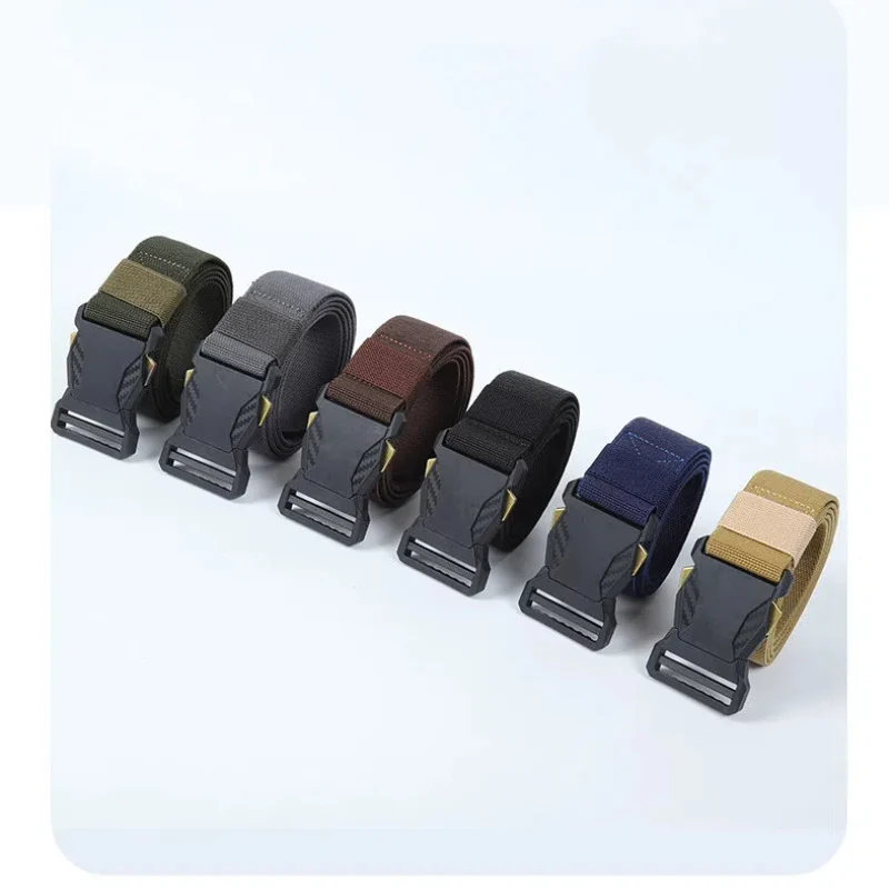 Outdoor Men's Nylon Canvas Tactical Belt — image 6