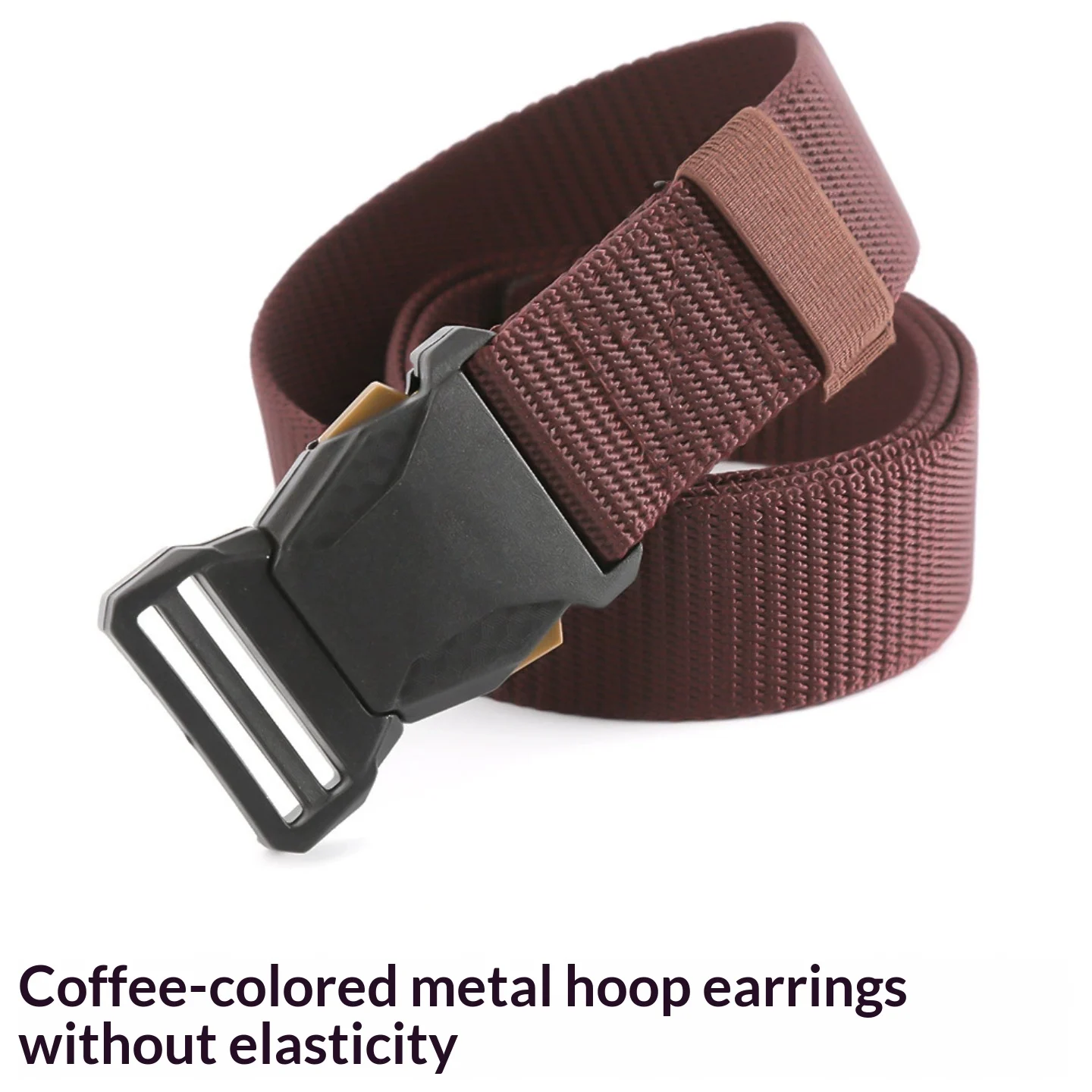Outdoor Men's Nylon Canvas Tactical Belt — image 7