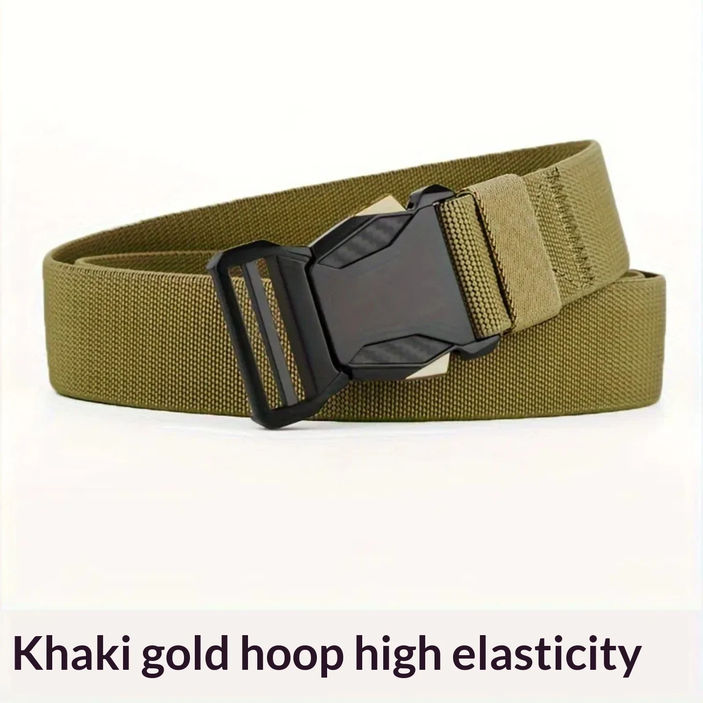 Outdoor Men's Nylon Canvas Tactical Belt — image 3