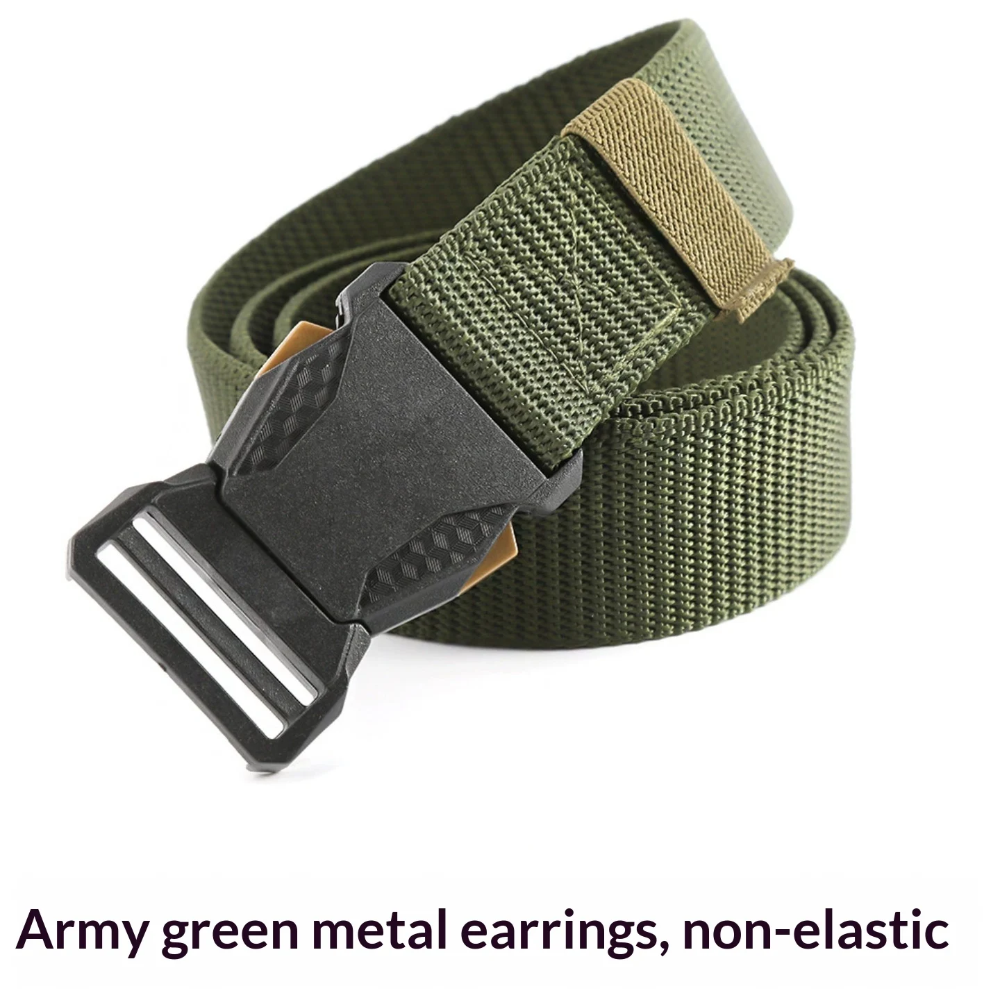 Outdoor Men's Nylon Canvas Tactical Belt — image 9