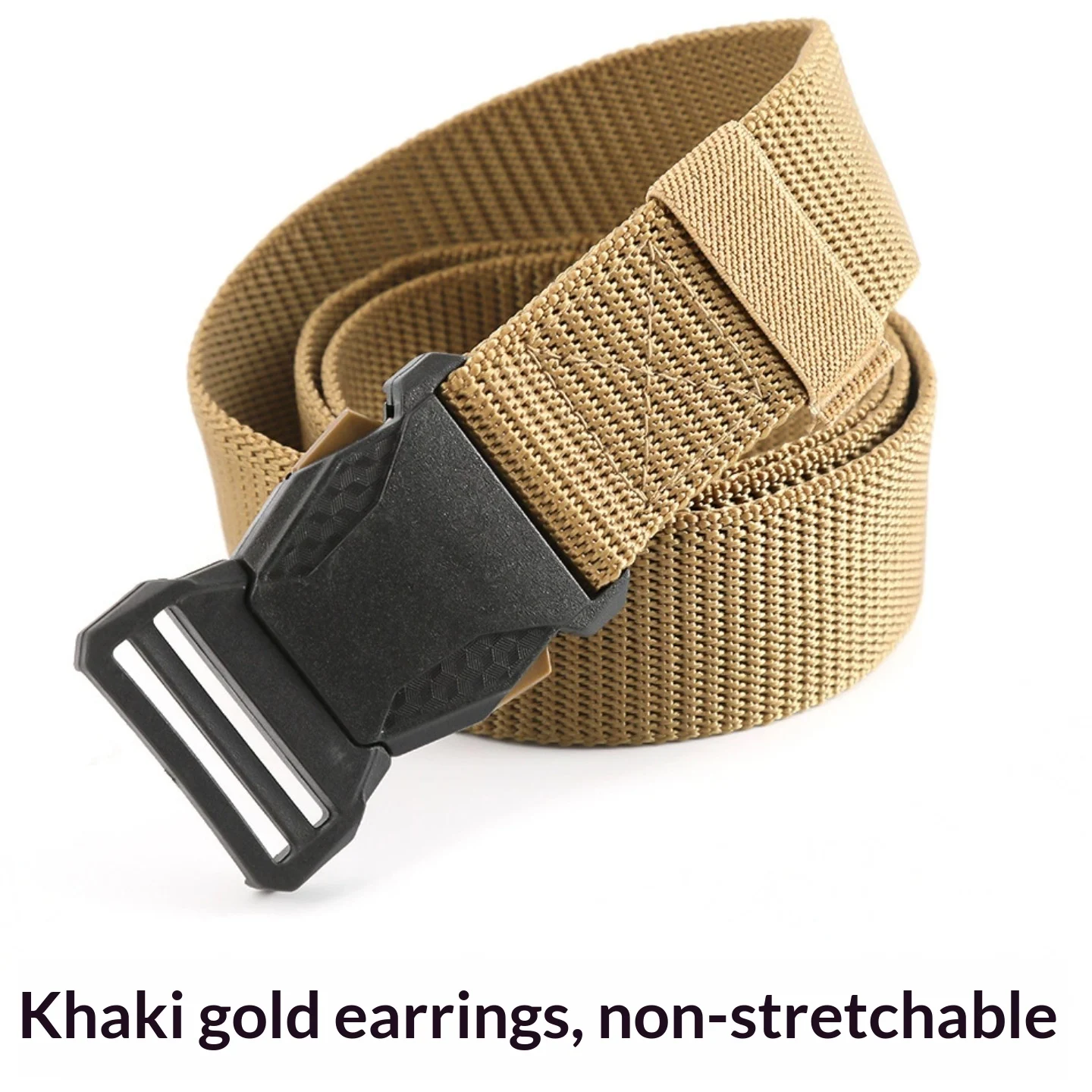 Outdoor Men's Nylon Canvas Tactical Belt — image 15