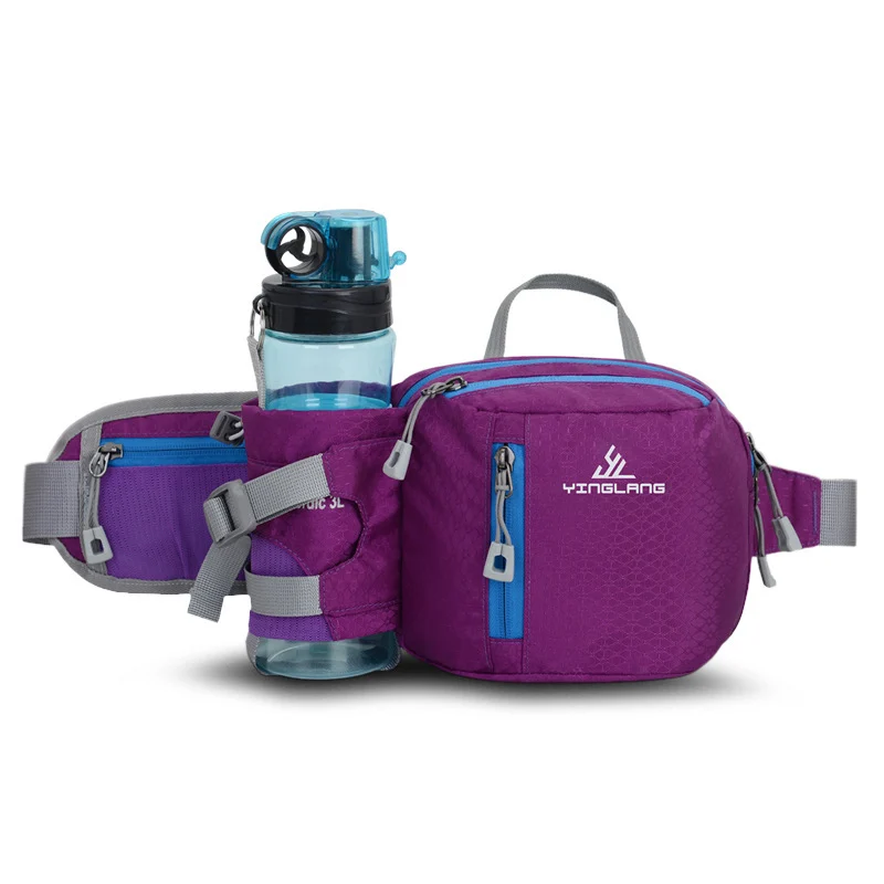 Outdoor Multi-functional Marathon Running Water Bottle Sports Waist Bag — image 3
