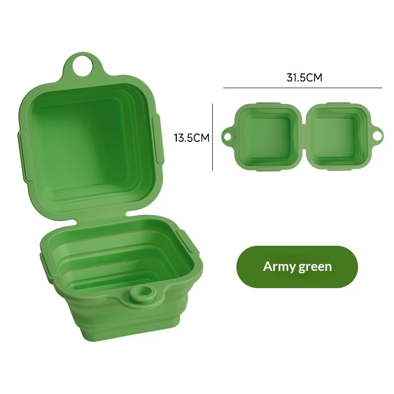 Outdoor Portable Dual Dog Feeding Bowls — image 2