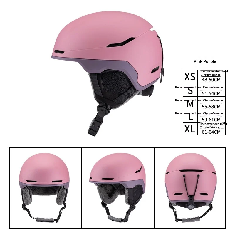 Outdoor Sports One-piece Design With Goggles And Helmet — image 2