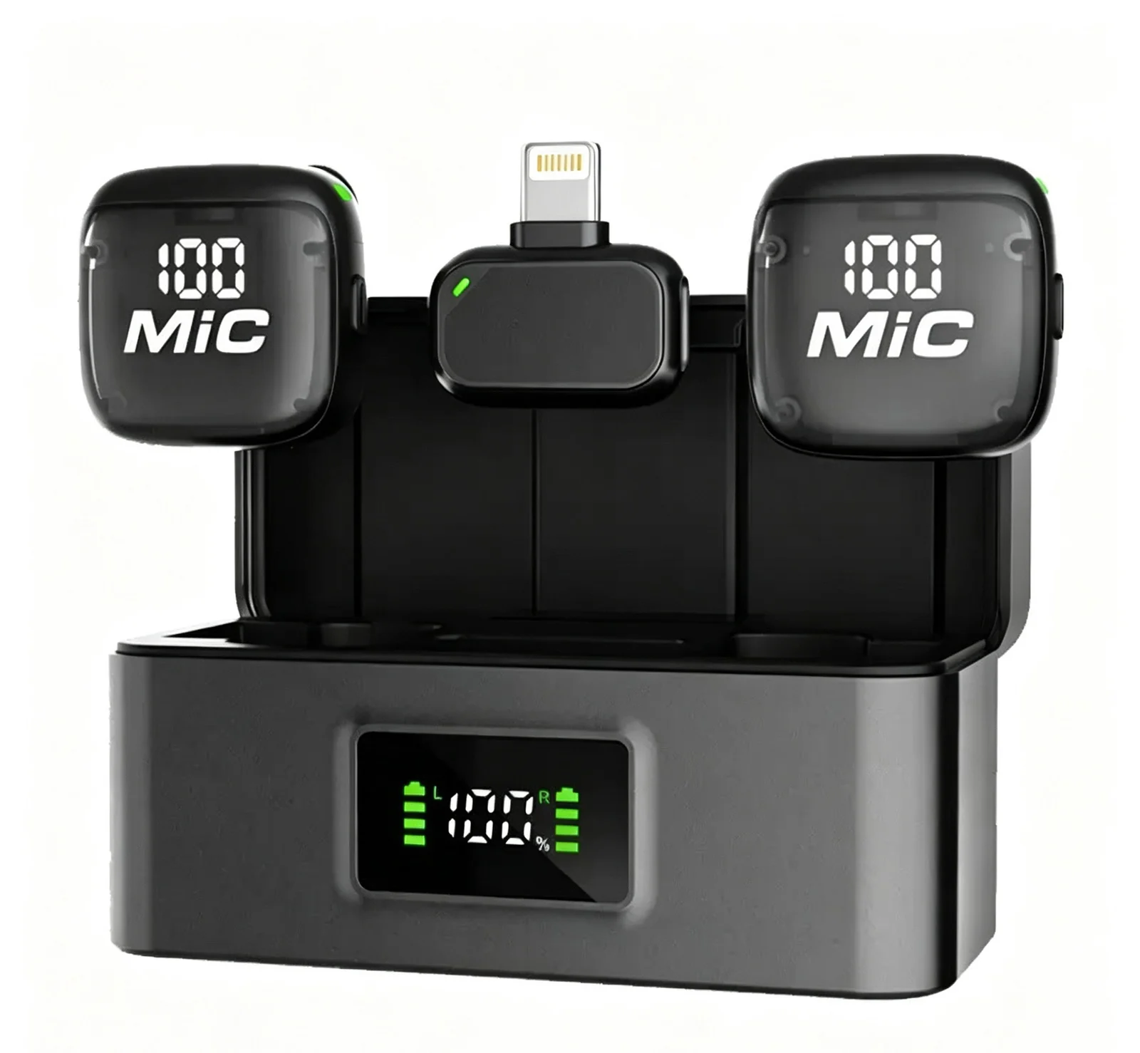 Outdoor Video Live-streaming Wireless Lavalier Microphone — variant image