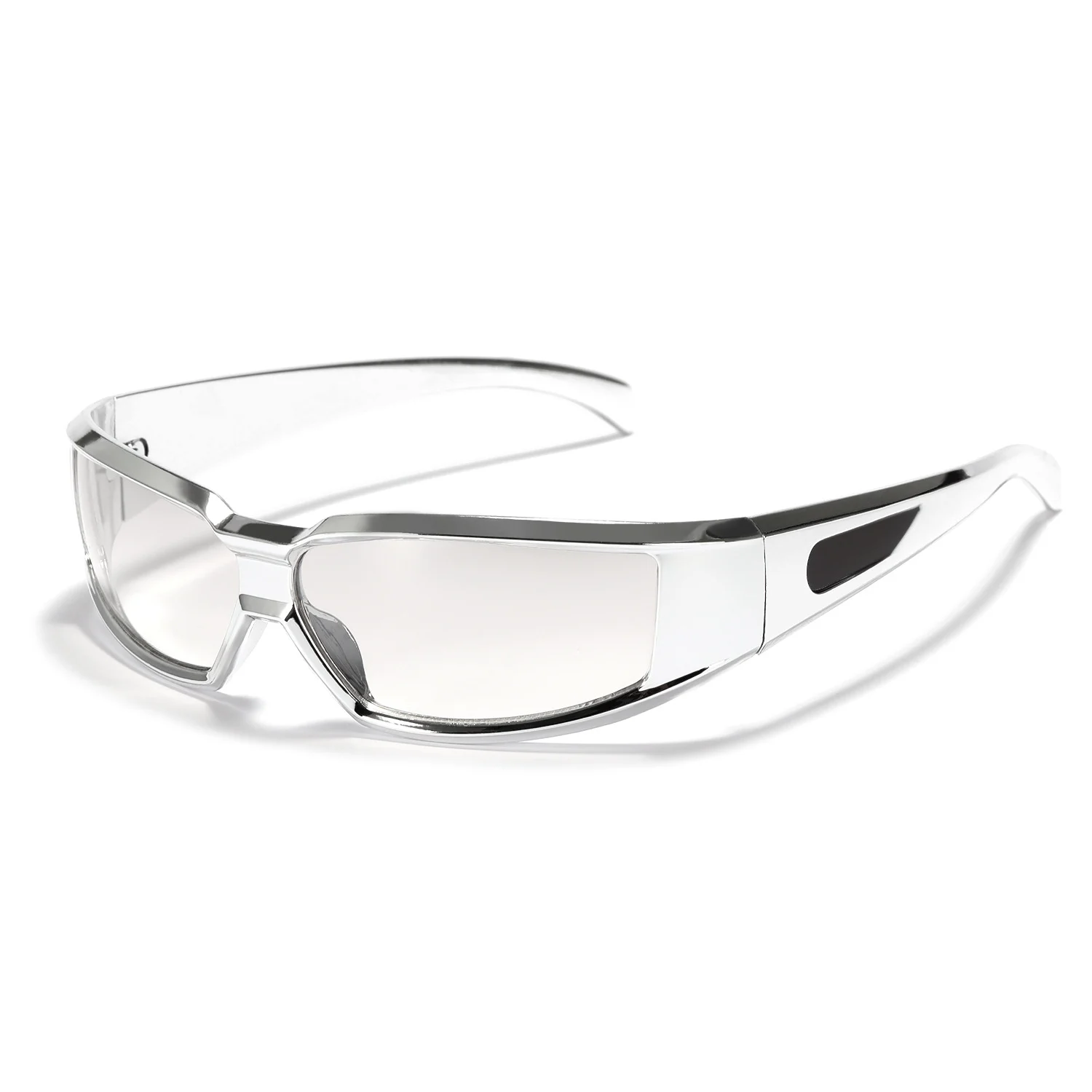 Oval Frame Sunglasses For Men Women UV400 Fashion Y2K Retro Punk Glasses Hip Hop — image 4