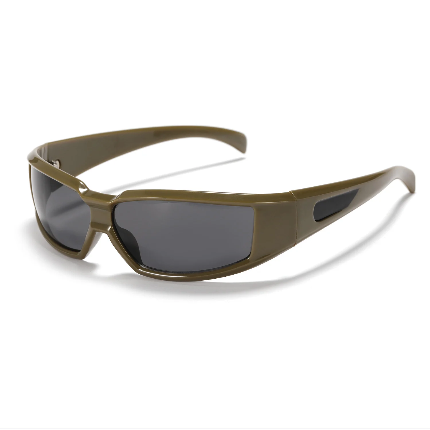 Oval Frame Sunglasses For Men Women UV400 Fashion Y2K Retro Punk Glasses Hip Hop — image 3