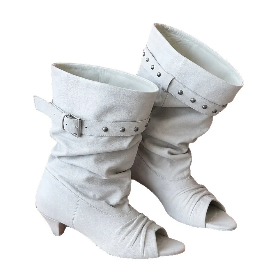 Over-the-knee Wide-leg Thigh-high Boots For Women With A Chunky Heel — image 7